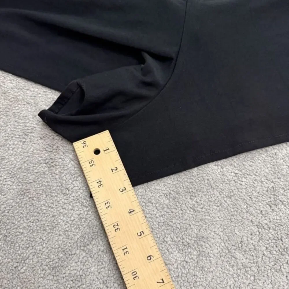 Figure Magic Vintage Swimwear Swim Shorts Womens 30W Black Relaxed High Rise